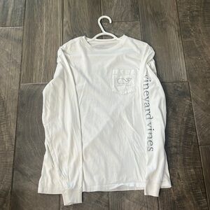 men’s vineyard vines white long sleeve